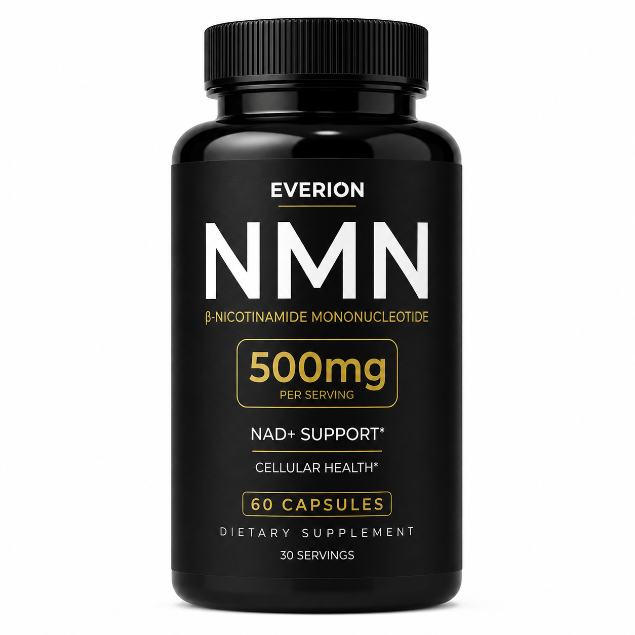 Everion NMN 500mg | Premium NAD+ Support Supplement